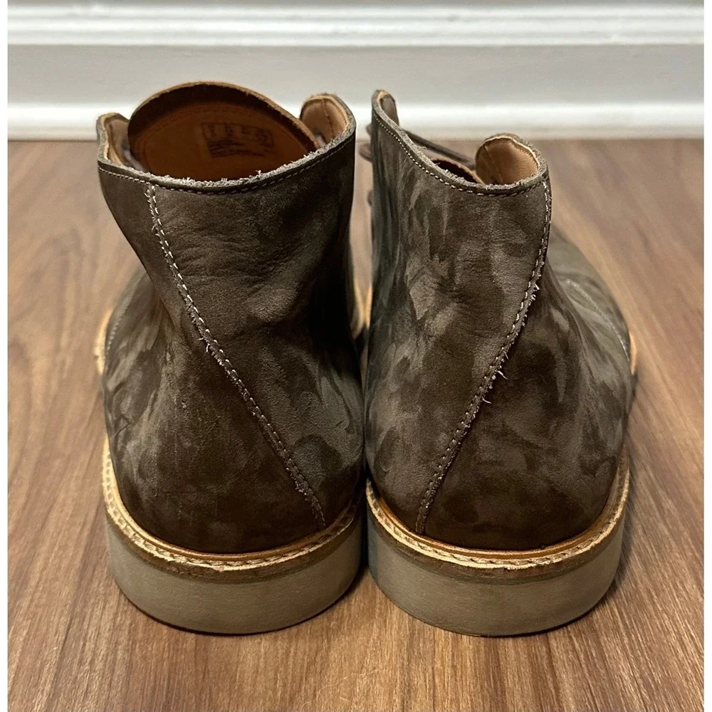 Clarks Atticus Limit Suede Chukka Desert Brown Boots Shoes Men's Size 10